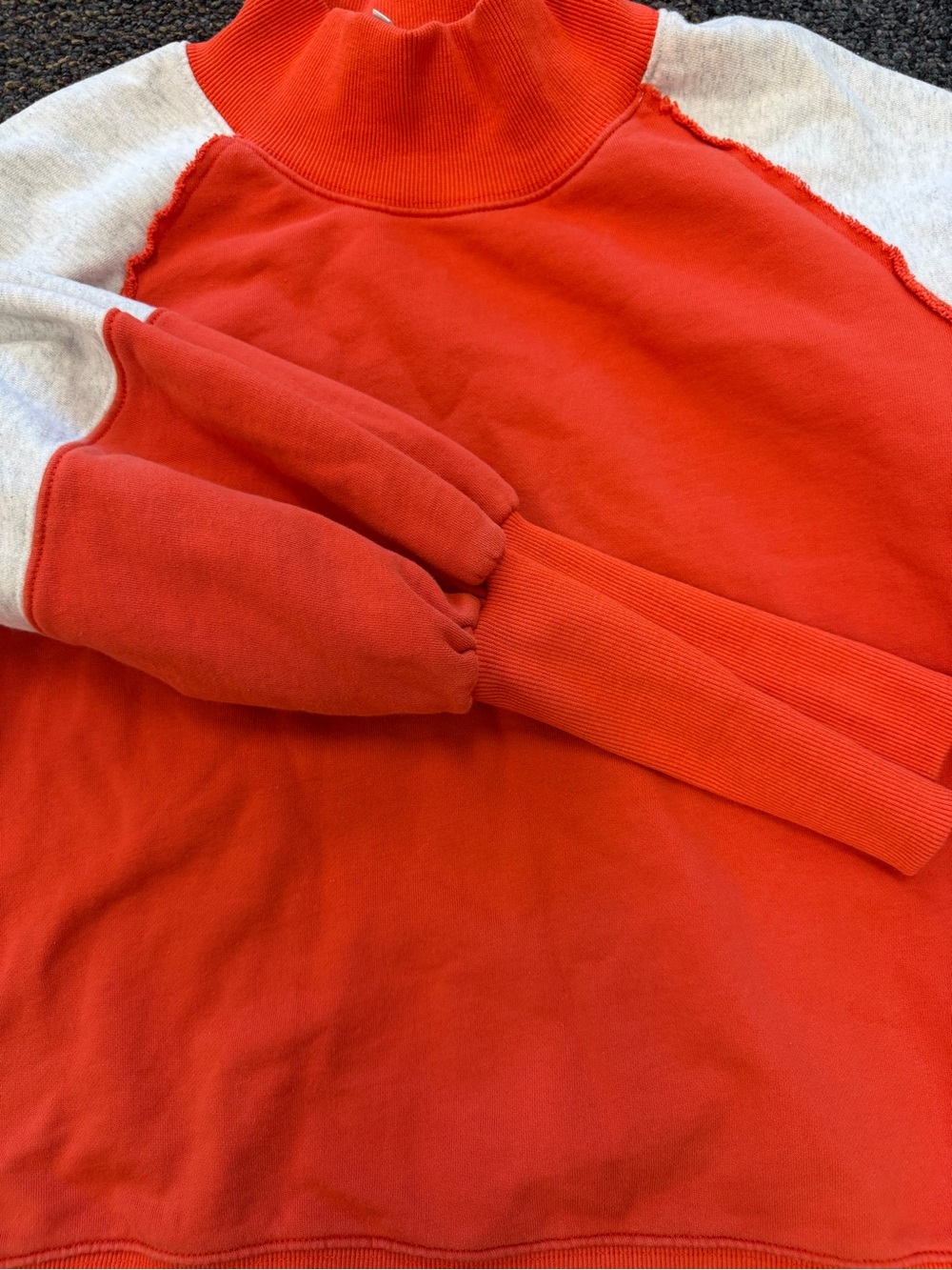 böhme Orange and Grey Sweater - M - Picture 3 of 4